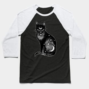 Black Cat Baseball T-Shirt
